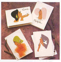 Picture of Black Ladies Style Cards